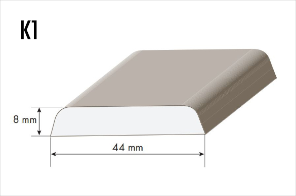 Lišta hoblovaná smrková krycí K1 – HČ 5052057, 5052062, 5160897